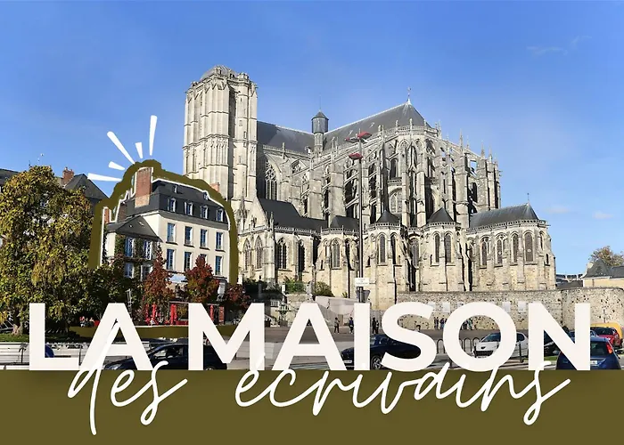 Chambres D'Hote - Maison Des Ecrivains - 50 M De La Cathedrale Et Place Des Jacobins Le Mans